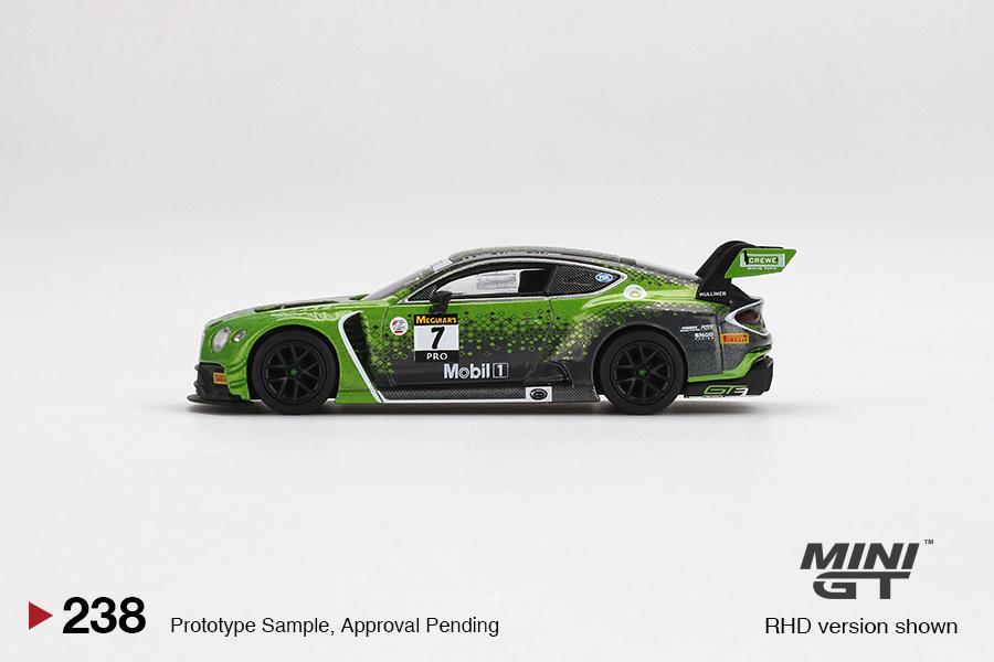 1:64 2020 Bathurst 12 Hour Winner -- #7 Bentley Continental GT3 -- Min