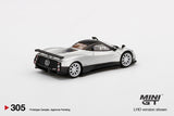 1:64 Pagani Zonda F -- Silver -- Mini GT