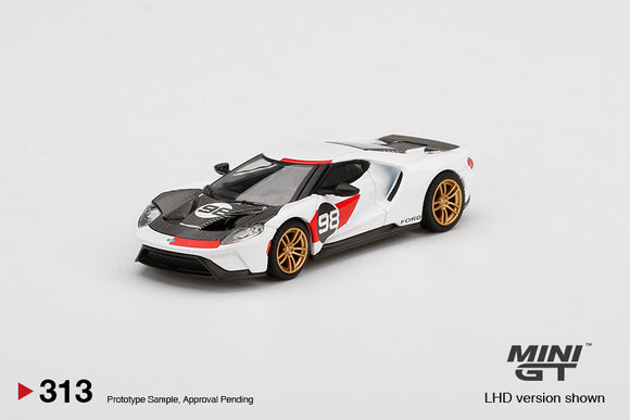 1:64  Ford GT -- 2021 Heritage Edition Ken Miles -- Mini GT