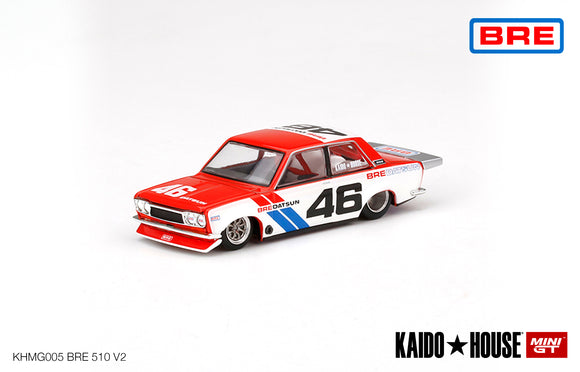 1:64 Datsun 510 Pro Street -- #46 BRE510 V2 -- KaidoHouse x Mini GT