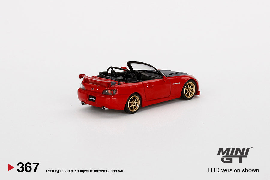 1:64 Honda S2000 (AP2) MUGEN -- New Formula Red -- Mini GT