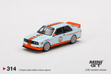 1:64 BMW M3 E30 -- Gulf -- Mini GT