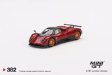 1:64 Pagani Zonda F -- Rosso Dubai (Red) -- Mini GT