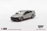 1:64 Hyundai Elantra N -- Cyber Grey Metallic -- Mini GT