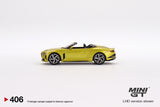 1:64 Bentley Mulliner Bacalar -- Yellow Flame -- Mini GT