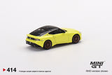 1:64 Nissan Fairlady Z Proto Spec 2023 -- Ikazuchi Yellow -- Mini GT