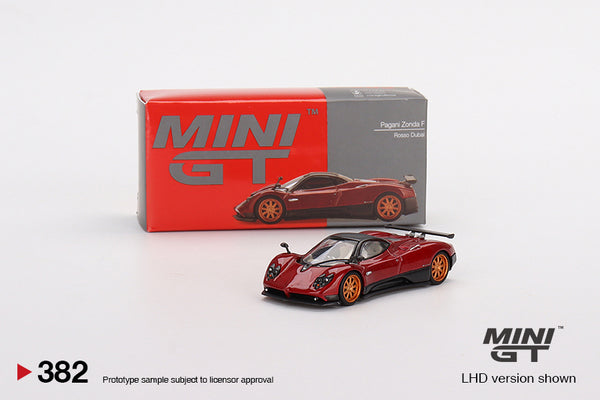 1:64 Pagani Zonda F -- Rosso Dubai (Red) -- Mini GT