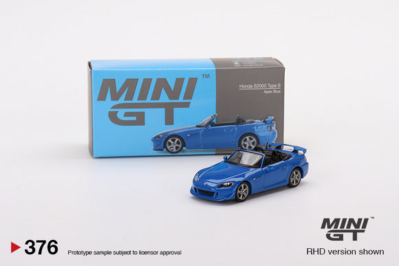 1:64 Honda S2000 (AP2) Type S -- Apex Blue -- Mini GT