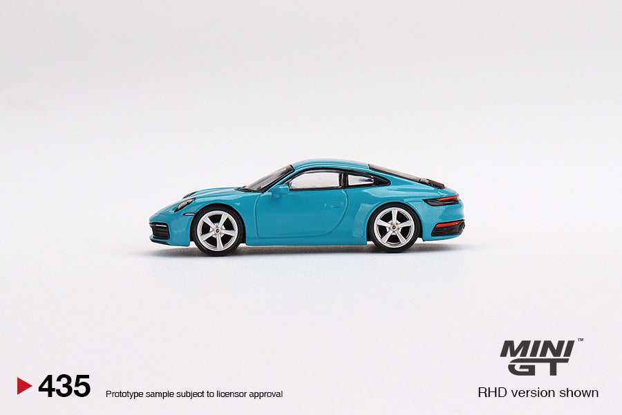 ミニカー MINI GT Porsche 911 Carrera S Miami Blue MINI GT Porsche 911 Carrera S Miami Blue