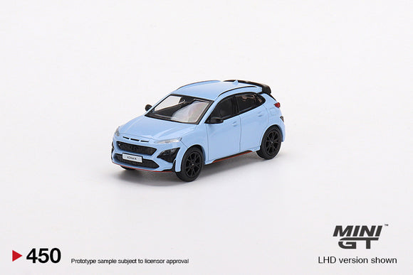 1:64 Hyundai KONA N -- Performance Blue -- Mini GT