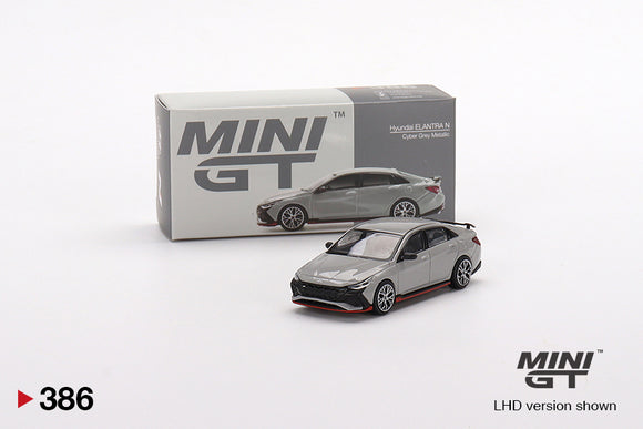 1:64 Hyundai Elantra N -- Cyber Grey Metallic -- Mini GT