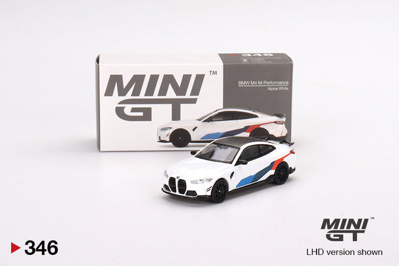 1:64 BMW M4 M-Performance (G82) -- Alpine White -- Mini GT