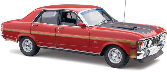 1:18 Ford XW Falcon GT-HO Phase II -- Track Red -- Classic Carlectables
