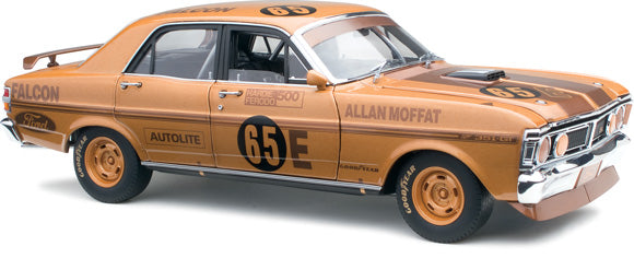 1:18 1971 Bathurst Winner Allan Moffat -- Gold 50th Anniversary Ford XY Falcon