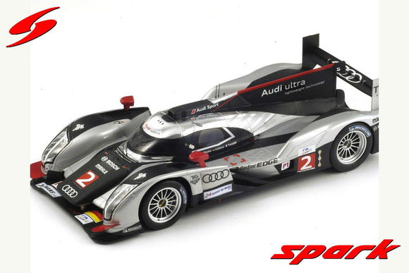(Pre-Order) 1:18 2011 Le Mans 24 Hour Winner -- #2 Audi R18 TDI -- Spark