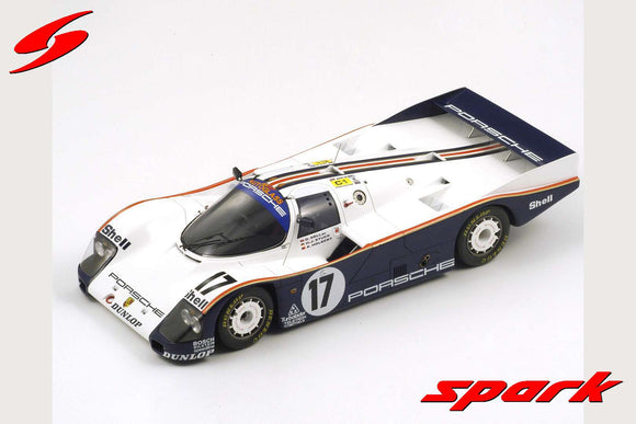 1:18 1987 Le Mans 24 Hour Winner -- #17 Porsche 962 C -- Spark