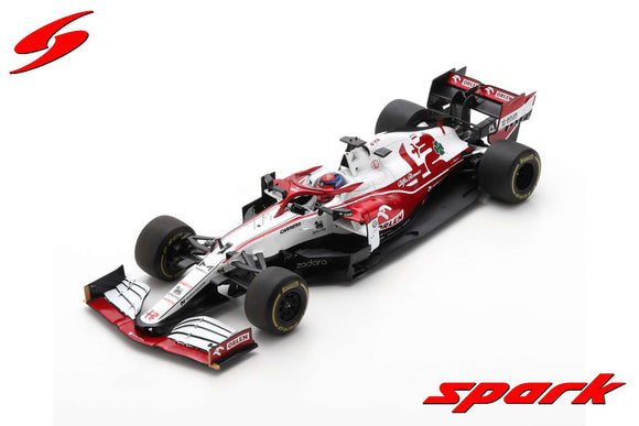1:18 2021 Antonio Giovinazzi -- Bahrain GP -- Alfa Romeo ORLEN C41 -- Spark F1