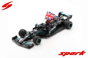 1:18 2021 Lewis Hamilton -- British GP Winner -- Mercedes-AMG W12 E -- Spark F1