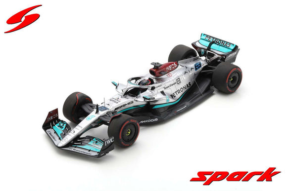 1:18 2022 George Russell -- Bahrain GP -- Mercedes-AMG W13 E -- Spark F1