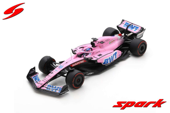 1:18 2022 Fernando Alonso -- Bahrain GP -- Alpine A522 -- Spark F1