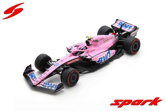 1:18 2022 Esteban Ocon -- Bahrain GP -- Alpine A522 -- Spark F1