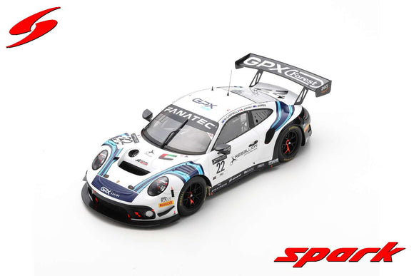 1:18 2021 Paul Ricard 1000km Winner -- #22 Porsche 911 GT3 R -- Spark