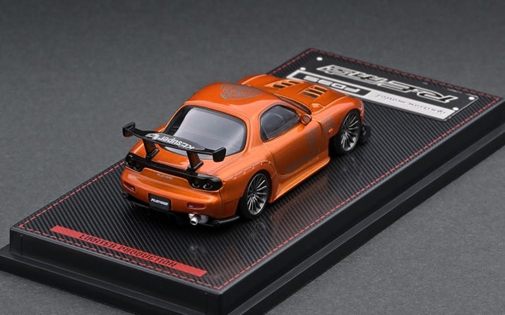 1:64 Mazda RX7 (FD3S) -- Orange Metallic -- Ignition Model IG1950