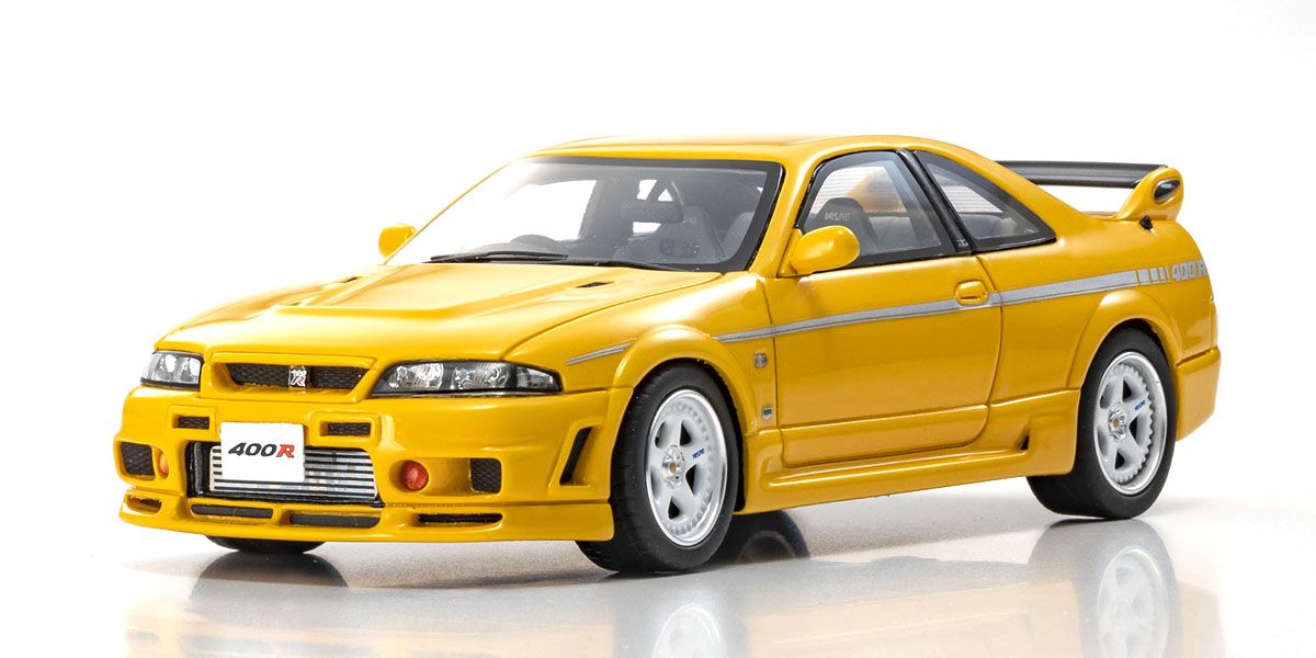 143 Nissan Skyline Nismo R33 GTR 400R Yellow Kyosho