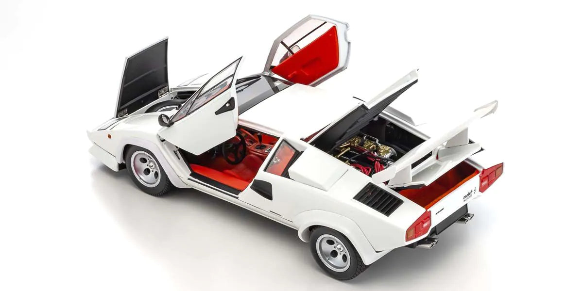 1:18 Lamborghini Countach LP500S -- White -- Kyosho