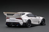 1:18 Toyota Supra (A90) PANDEM -- Pearl White -- Ignition Model IG2036