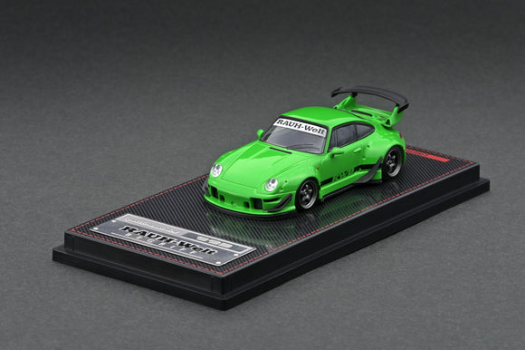 1:64 RWB 993 -- Green -- Ignition Model Porsche IG2149
