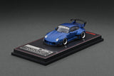 1:64 RWB 993 -- Matte Blue Metallic -- Ignition Model Porsche IG2150