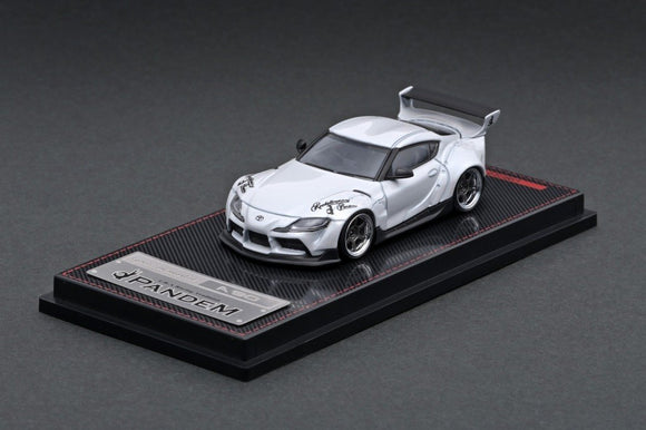 1:64 Toyota Supra A90 PANDEM -- Pearl White -- Ignition Model IG2333