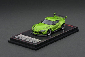 1:64 Toyota Supra A90 PANDEM -- Green Metallic -- Ignition Model IG2336