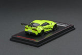 1:64 Toyota Supra A90 PANDEM -- Yellow Green -- Ignition Model IG2337