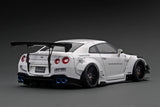 1:18 Nissan GT-R R35 LB-WORKS Type 2 -- White -- Ignition Model IG2342