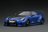 1:18 Nissan GT-RR R35 LB-Silhouette WORKS -- Blue -- Ignition Model IG2355