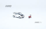 1:64 Honda City Turbo II w/Motocompo -- White -- INNO64