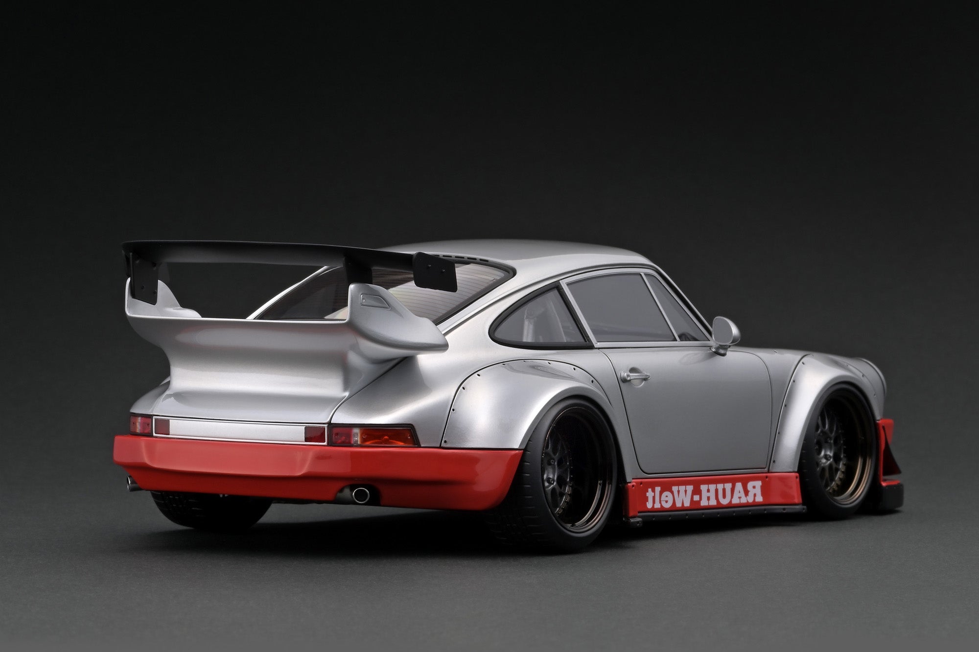 1:18 RWB 930 -- Silver/Red -- Ignition Model IG2480