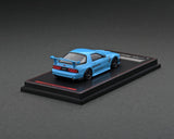 1:64 Mazda RX-7 (FC3S) RE Amemiya -- Light Blue -- Ignition Model
