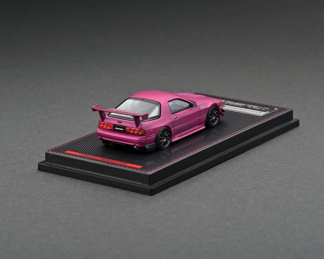 1:64 Mazda RX-7 (FC3S) RE Amemiya -- Matte Purple Metallic -- Ignition