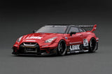 1:43 Nissan GT-RR R35 LB-Silhouette -- #5 Red/Black -- Ignition Model IG2543