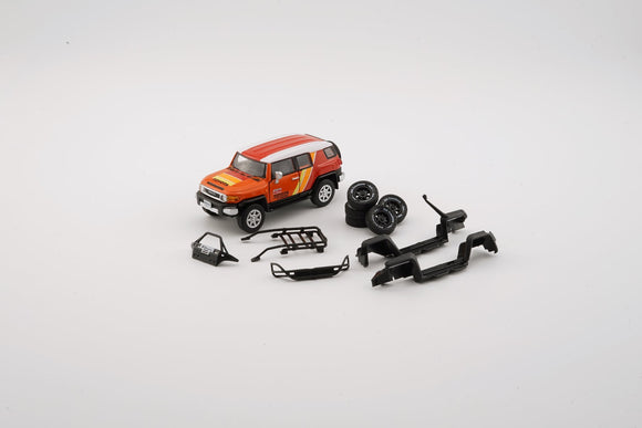 1:64 Toyota FJ Cruiser -- Christmas Edition - Orange -- BM Creations