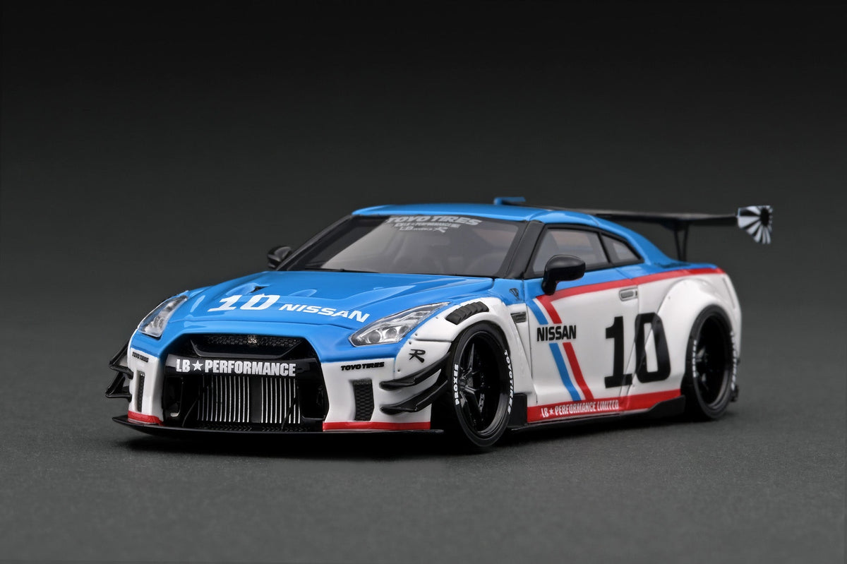 1:43 Nissan R35 GT-R LB-WORKS Type 2 -- #10 BRE Tribute -- Ignition Mo