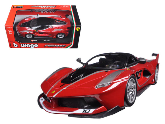 1:24 Ferrari FXX-K -- Red #10 -- Bburago Race & Play