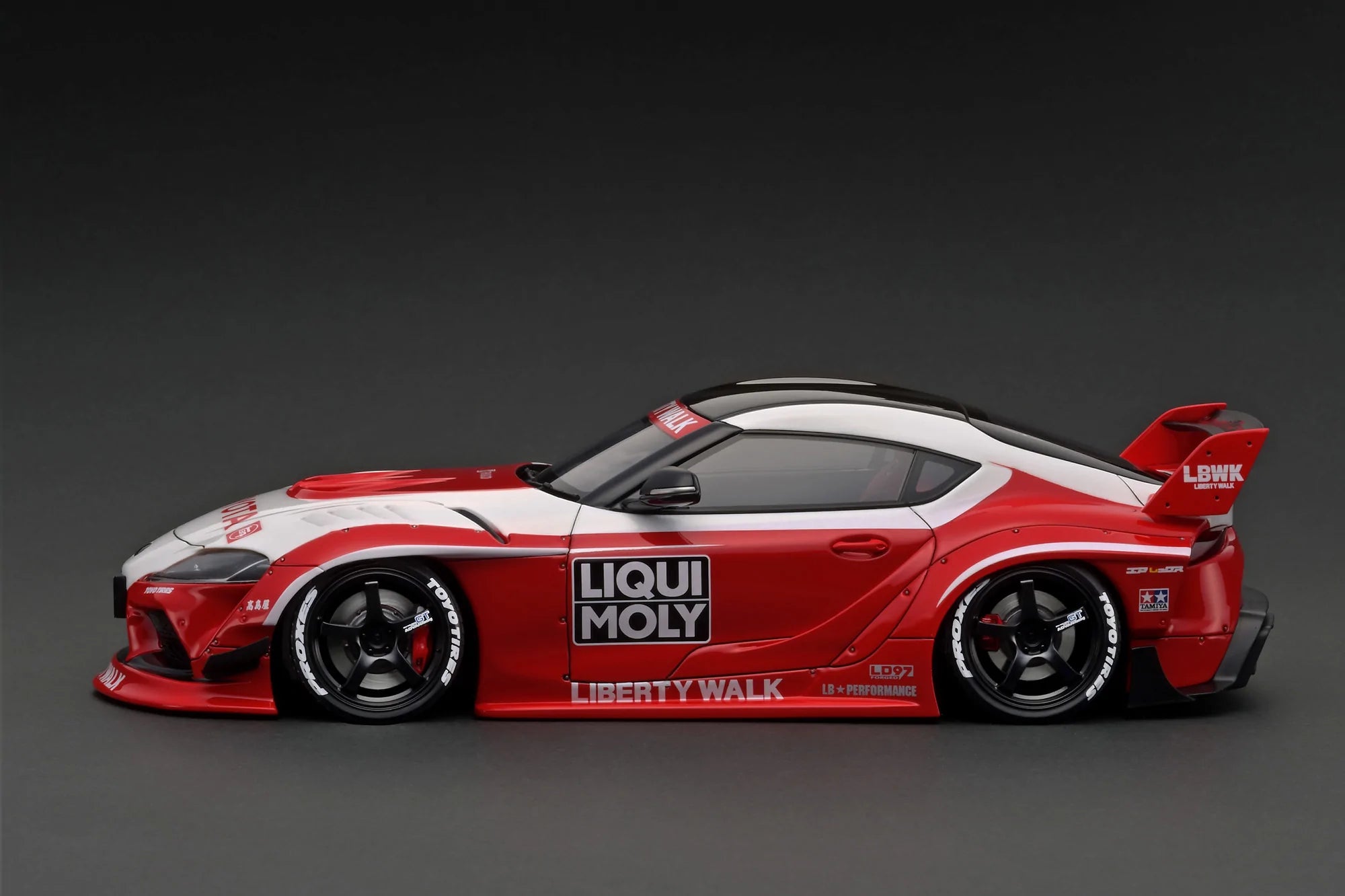 1:18 Toyota Supra (A90) LB-WORKS -- Liqui Moly -- Ignition Model IG265
