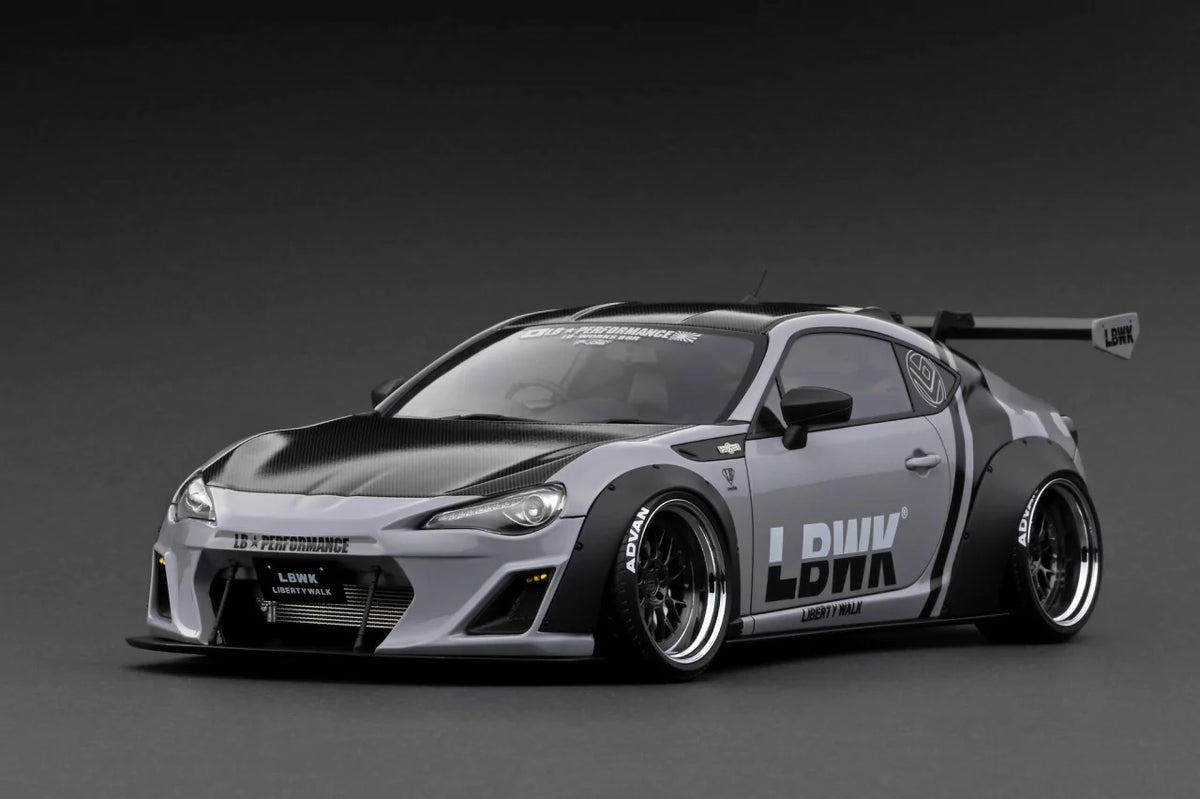 118 Toyota 86 LB nation WORKS Full ver.1 Gray Ignition Model IG