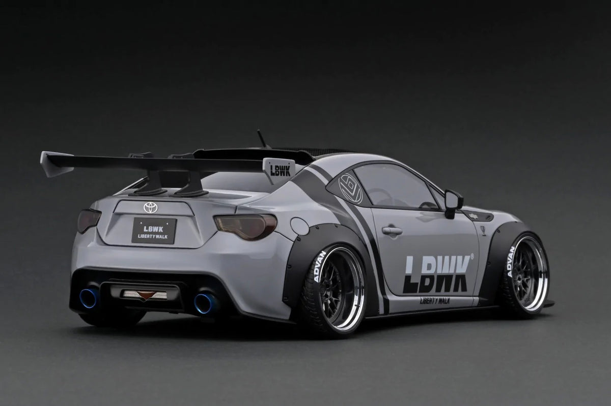 118 Toyota 86 LB nation WORKS Full ver.1 Gray Ignition Model IG