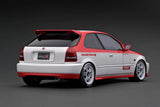 1:18 Honda Civic (EK9) Type R -- White/Red -- Ignition Model IG2681