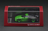 1:64 Nissan R35 GT-R -- PANDEM Green / Black -- Ignition Model